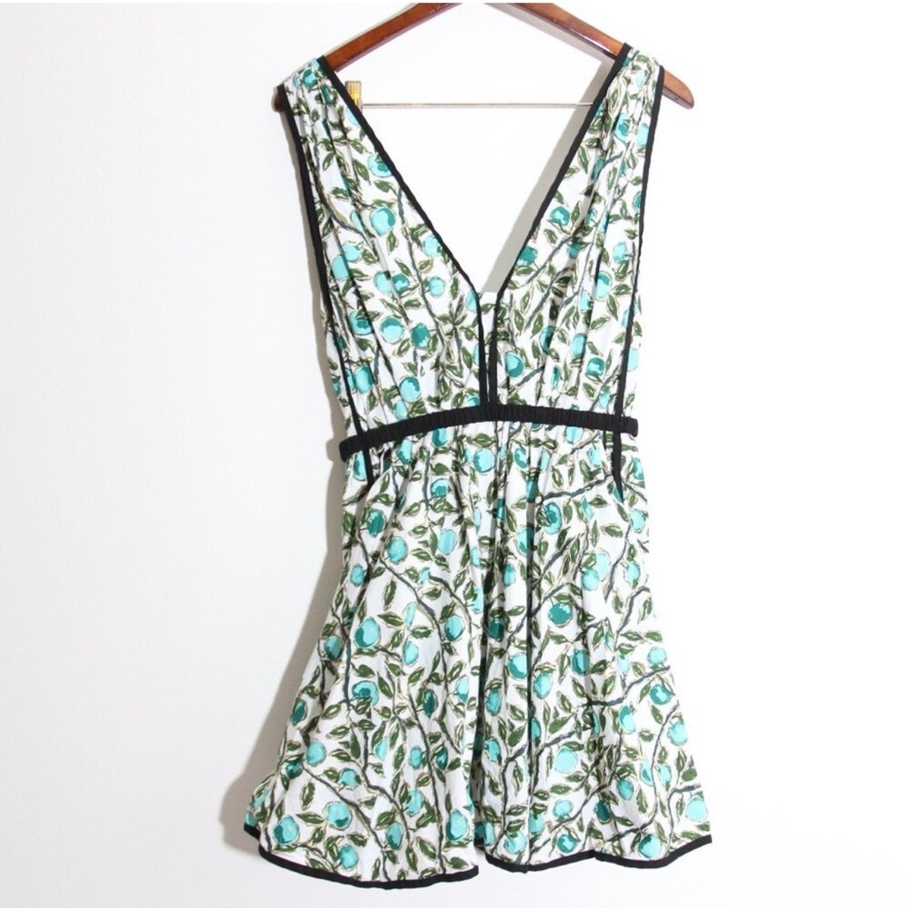 Louis Vuitton Mini Dress Cotton Belted Made in Italy Blue White Size FR 38 US 6 - Picture 13 of 15